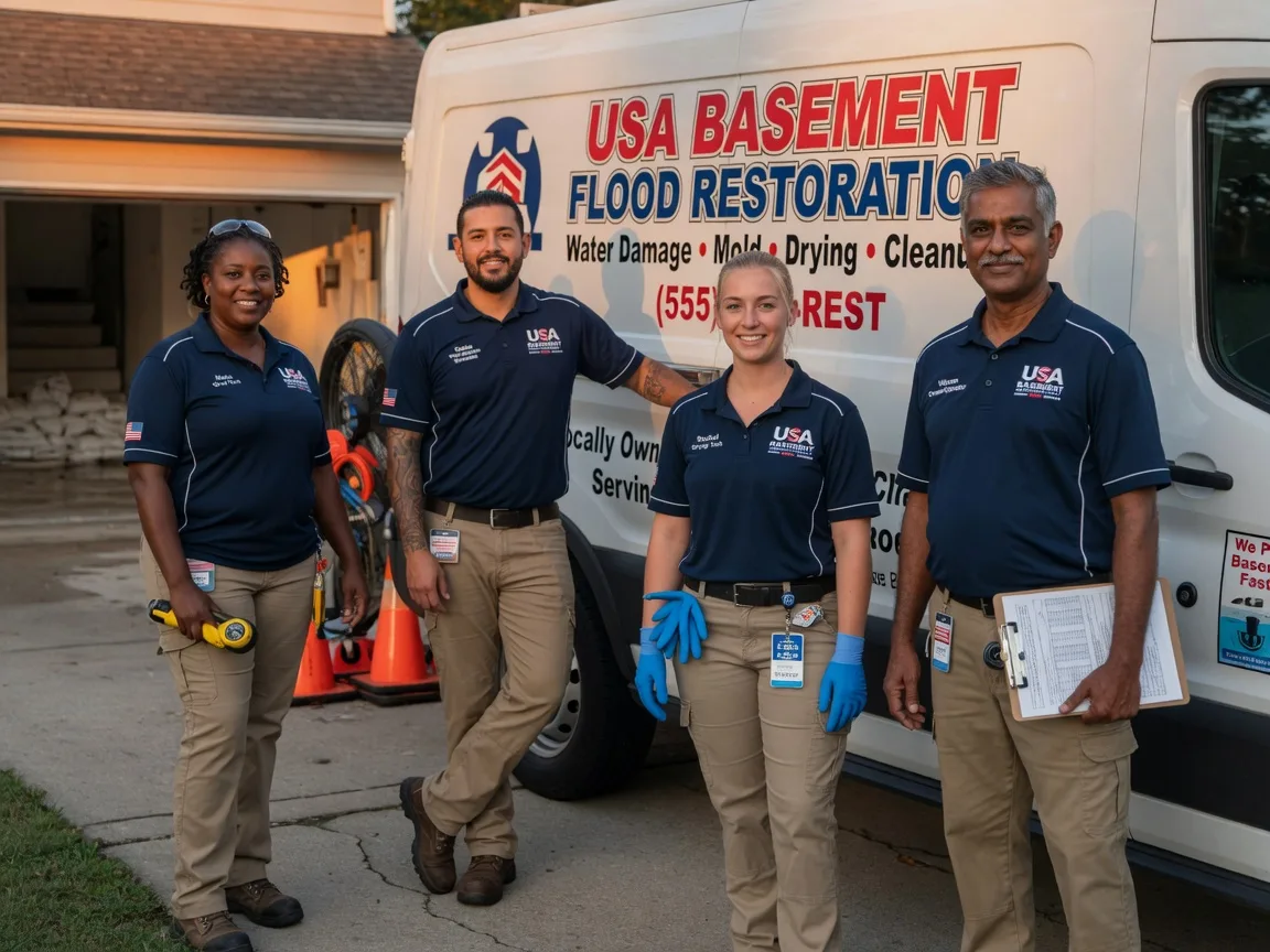 Basement Flood Cleanup company in Sudan, TX