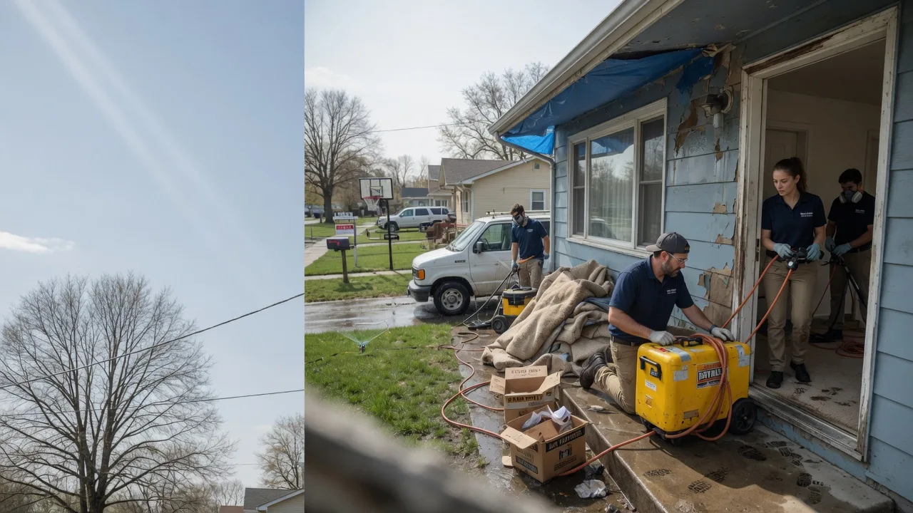 Basement Flood Cleanup in Sudan, TX near me